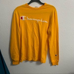 Champion Logo Long Sleeve Shirt